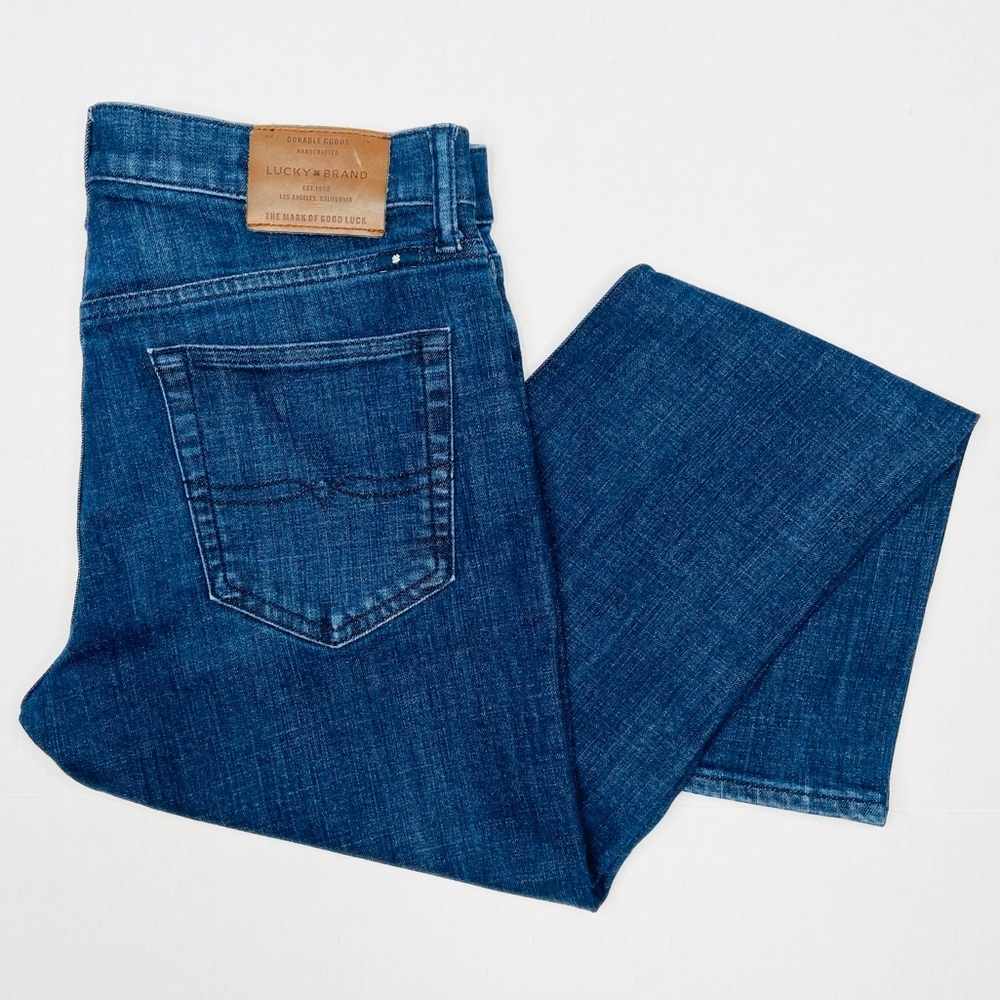 [Lucky Brand] Men’s 121 Slim Straight Jeans